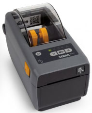 Zebra ZD411 Printer, Direct Thermal, 203DPI, USB, USB Host, Modular Connectivity Slot, BTLE5, EZPL, Includes: US Cord