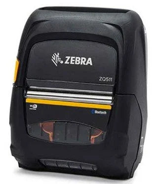 Zebra ZQ511 - Mobile Label Printer, Zebra ZQ511, Direct thermal, 203 dpi, 5 ips, 3-inch Print width, Bluetooth, Battery, Double-sided Tear bar, 0.75" Core, IP54, US/Canada