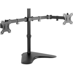 V7 Dual Desktop Monitor Stand - Up to 32" Screen Support - 35.28 lb Load Capacity