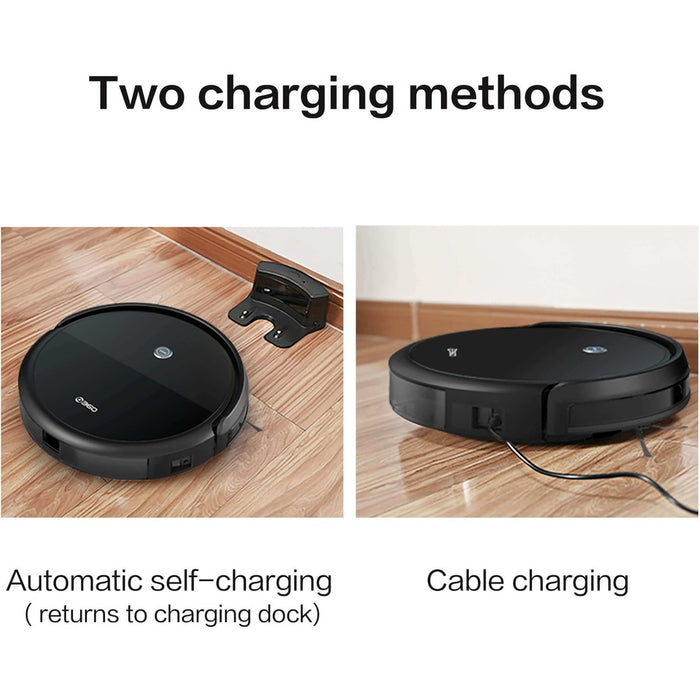 360 C50 Robot Vacuum Cleaner - 10.14 fl oz Water Tank Capacity - Smart Connect WI-FI & APP SMART NAV STRONG POWER